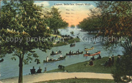 11694260 Detroit_Michigan Lagoon Belle Isle Park Kanu - Altri & Non Classificati