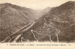 48  Gorges Du Tarn La Malène Les Lacets De La Route Du Causse à Meyrueis   N° 32 \MN6005 - Gorges Du Tarn