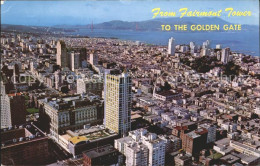 11694225 San_Francisco_California Panoramic Vew From Fairmont Tower Golden Gate  - Andere & Zonder Classificatie