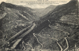 48  Gorges Du Tarn Lacets De La Route Du Causse Méjean à La Malène      N° 22 \MN6005 - Gorges Du Tarn