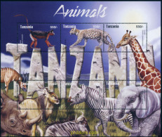 224379 MNH TANZANIA 2004 FAUNA - Tanzania (1964-...)