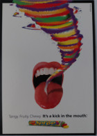 Carte Postale (Tower Records) Spree (bouche Langue Dents) Tangy. Fruity. Chewy. It's Kick In The Mouth. - Advertising