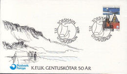 FÄRÖER  41, FDC, Pfadfinder, 1978 - Färöer Inseln