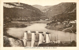 39  Jura Saint Claude Barrage Sur La Bienne      N° 11 \MN6010 - Saint Claude