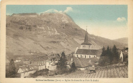 39  Jura  Salins Les Bains église Saint Anatoile Et Fort Saint André       N° 68 \MN6010 - Altri & Non Classificati