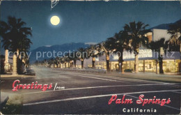 11694167 Palm_Springs Palm Canyon Drive At Night Moonlight - Andere & Zonder Classificatie