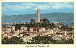 11694133 San_Francisco_California Coit Tower On Telegraphic Hill Bay - Andere & Zonder Classificatie