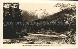 11694121 Vancouver British Columbia Capilano River And The Lions North Shore Mou - Zonder Classificatie