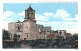 11694100 San_Antonio_Texas Mission San Jose 18th Century Ruines - Autres & Non Classés