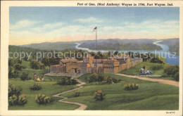 11694074 Fort_Wayne Fort Of General Mad Anthony Waye In 1794 Kuenstlerkarte - Andere & Zonder Classificatie