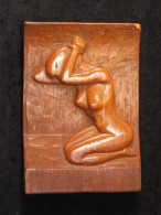 Art-antiquité_sculpture Bois_64_femme Nue - Bois