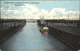 11693941 Duluth_Minnesota Freight Boat Loading Iron At Ore Docks - Andere & Zonder Classificatie