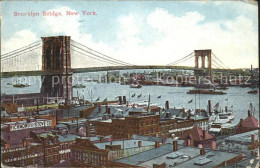 11693928 New_York_City Brooklyn Bridge East River - Other & Unclassified