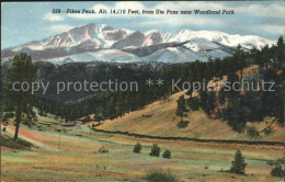 11693922 Woodland Park Panorama Pikes Peak Rocky Mountains Woodland Park - Autres & Non Classés