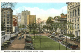 11693888 Detroit_Michigan Madison Avenue From Athletic Club - Autres & Non Classés