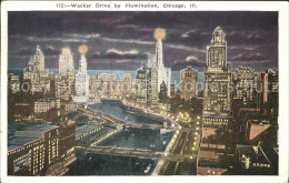 11693874 Chicago_Illinois Wacker Drive By Illumination - Andere & Zonder Classificatie