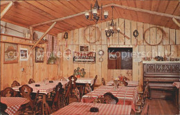 11693849 New_Glarus Glarner Stube Tavern Dining Room Swiss Mountain Cabin - Sonstige & Ohne Zuordnung