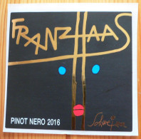 FRANZ HAAS - PINOT NERO 2018 - ETIQUETTE NEUVE - ITALIE - Sonstige & Ohne Zuordnung