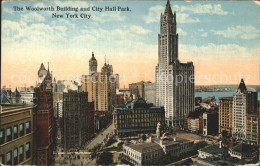 11693759 New_York_City Woolworth Building City Hall Park Skyscraper - Other & Unclassified