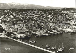 11693670 Tromsø Fliegeraufnahme Hafen Tromsø - Norwegen