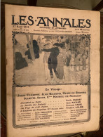 Les Annales 08.1913 -  Chasse Corrida Tauromachie Stendhal Napoléon III Verhaeren - Andere & Zonder Classificatie