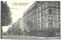 CLICHY - Boulevard National Près De La Rue Des Chasses - Clichy
