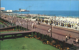 11693203 Atlantic_City_New_Jersey Beach And Board-Walk - Sonstige & Ohne Zuordnung