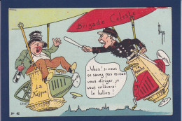 CPA Lebegue Dirigeable Zeppelin Dessinateur Humour Non Circulée Voir Dos Publicitaire Alcoolisme - Luchtschepen