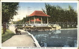 11693167 Montreal Quebec Rustico Bridge La Fontaine Park Montreal - Ohne Zuordnung