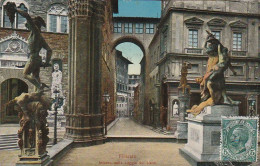 AK Firenze - Interno Della Loggia Dei Lanzi - 1913 (69199) - Firenze (Florence)