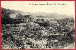 CPA Environs De SINGAPOUR (Indes) Singapore - Une Mine De Zinc - Singapur