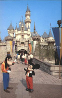 11692283 Disneyland_Orlando Mickey Goofy Sleeping Beauty's Castle Fotoapparat  - Other & Unclassified