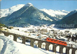 11692211 Davos GR Parsennbahn Mit Rhaetikon Seehorn Und Pischahorn Davos Platz - Andere & Zonder Classificatie