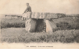 Morgat * Le Dolmen De Rostudel * Villageois * Pierre Menhir Monolithe Mégalithe - Morgat