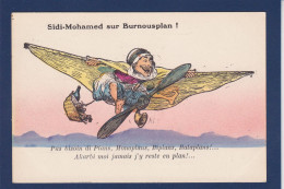 CPA CHAGNY Aviation Dessinateur Humour Non Circulée Illustrateur Arabe - Altri & Non Classificati