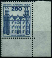 BERLIN DS BURGEN U. SCHLÖSSER Nr 676 Postfrisch ECKE-UR X0E2676 - Unused Stamps