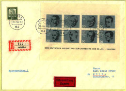 BRD BLOCK KLEINBOGEN 1949 1989 Block 3 BRIEF FD X0E9392 - Other & Unclassified