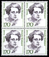 BRD DS FRAUEN Nr 1391 Postfrisch VIERERBLOCK X2757CA - Unused Stamps