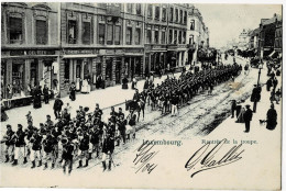 Luxembourg Rentrée De La Troupe Circulée En 1904 - Lussemburgo - Città