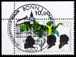 BRD 1992 Nr 1599 ESST Zentrisch Gestempelt ECKE-OLI X2CF9DE - Used Stamps