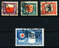 SCHWEIZ PRO JUVENTUTE Nr 229-232 Gestempelt X4C96EA - Used Stamps