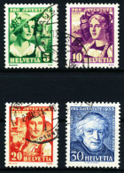 SCHWEIZ PRO JUVENTUTE Nr 266-269 Gestempelt X4C983A - Used Stamps