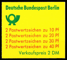 BERLIN MARKENHEFTCHEN Nr MH 09dIIoZ Postfrisch X588A6E - Libretti