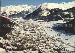 11692003 Davos GR Totalansicht Mit Rhaetikon Fergenhoerner Seehorn Davos Platz - Autres & Non Classés