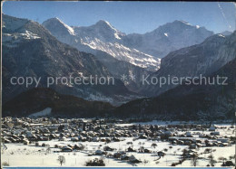 11691994 Interlaken BE Mit Eiger Moench Jungfrau Interlaken - Autres & Non Classés