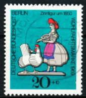 BERLIN 1969 Nr 351 Zentrisch Gestempelt X639A9A - Gebraucht