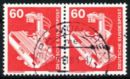 BRD DS INDUSTRIE U. TECHNIK Nr 990 Gestempelt WAAGR PAAR X66819A - Used Stamps
