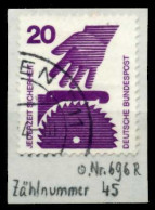 BRD DS UNFALLV Nr 696ARa Gestempelt X67B626 - Used Stamps