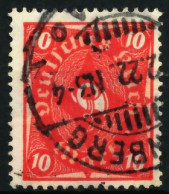 D-REICH INFLA Nr 206 Zentrisch Gestempelt X69BA76 - Used Stamps