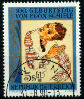 ÖSTERREICH 1990 Nr 1992 Zentrisch Gestempelt X6F836A - Gebraucht